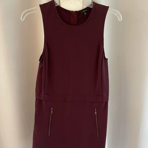 TALULA brand, Size XS, maroon zipper dress
